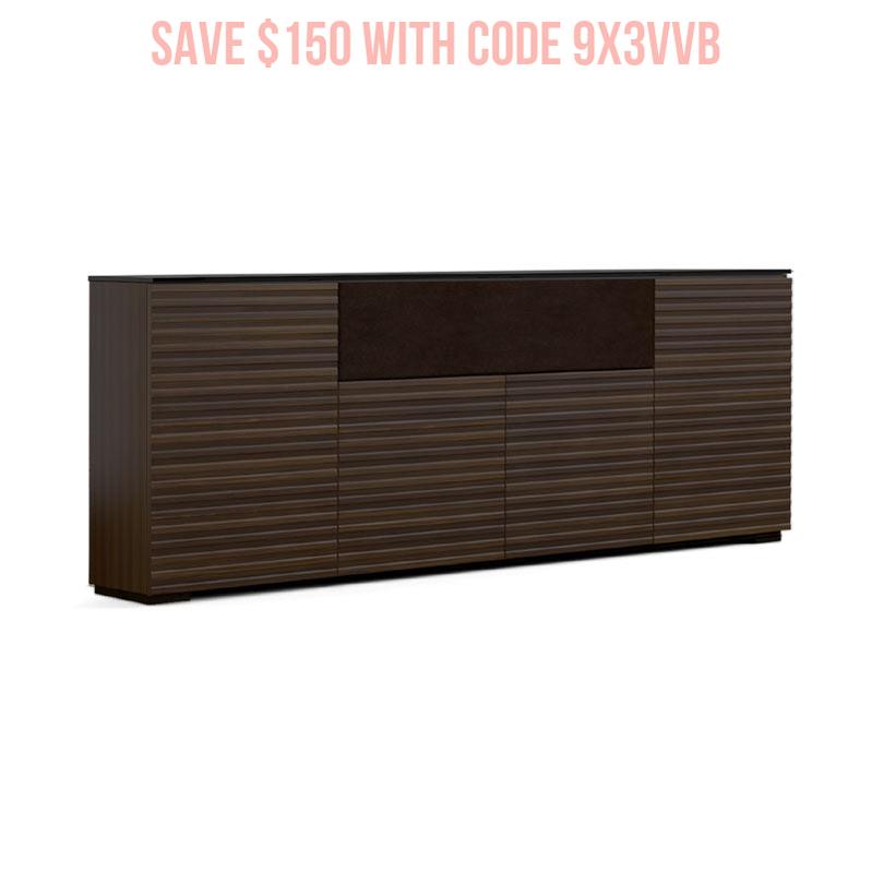 Salamander Chameleon Zurich 345 LPW AV Cabinet – Low Profile, Ventilated, Opium Brown