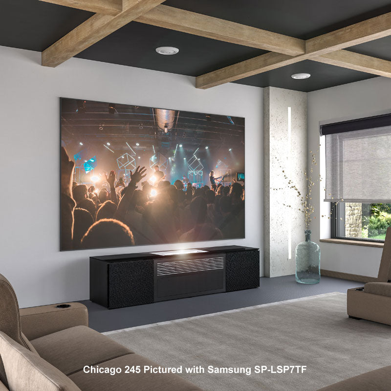 Salamander Chicago 245 Cabinet for Samsung SP-LSP9TF Projector – Integrated Home Theater