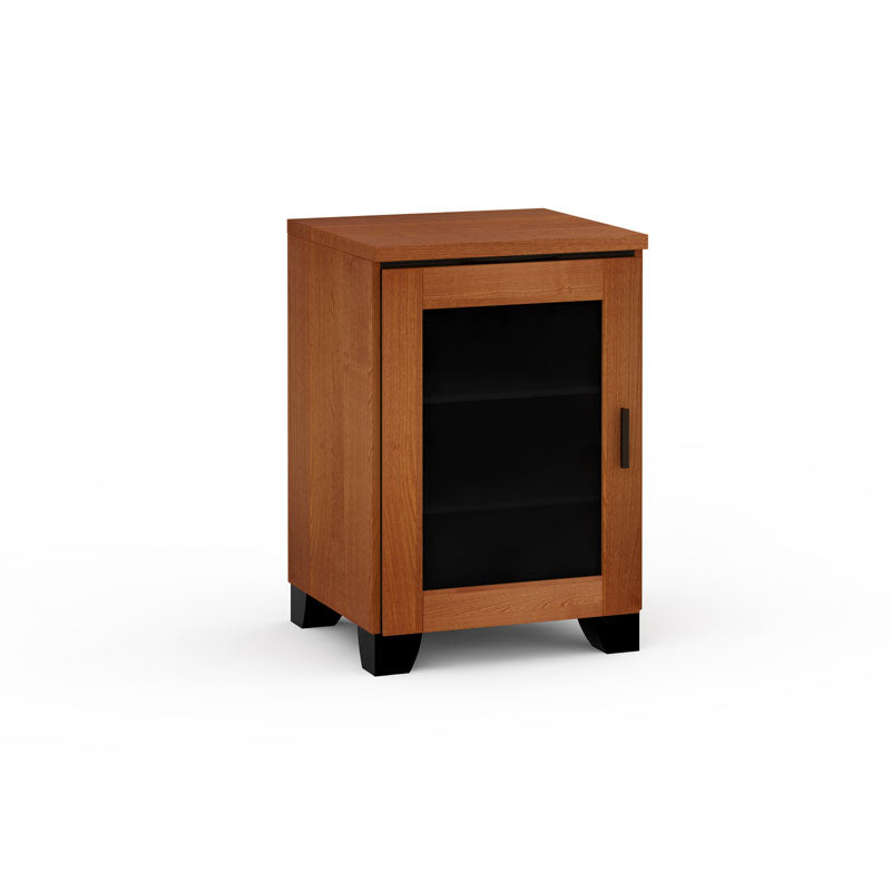 Salamander Elba 317 American Cherry Media Cabinet Durable Design