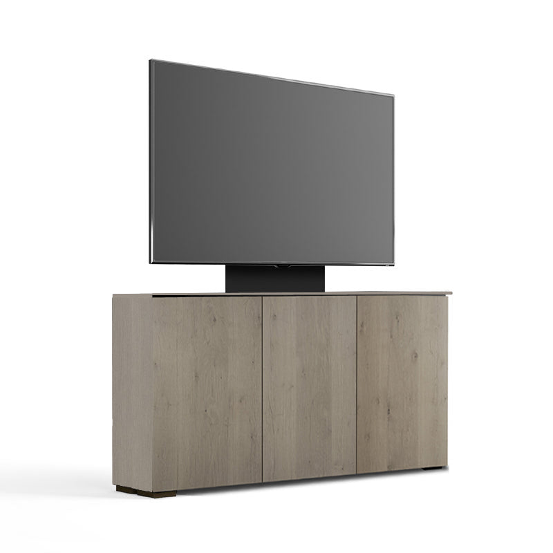 Salamander Lancaster 337 Low Profile Media Console with TV Mount - Barnboard Oak