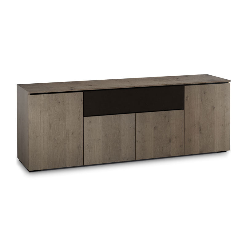 Salamander Lancaster 345 Barnboard Oak AV Cabinet for Large TVs