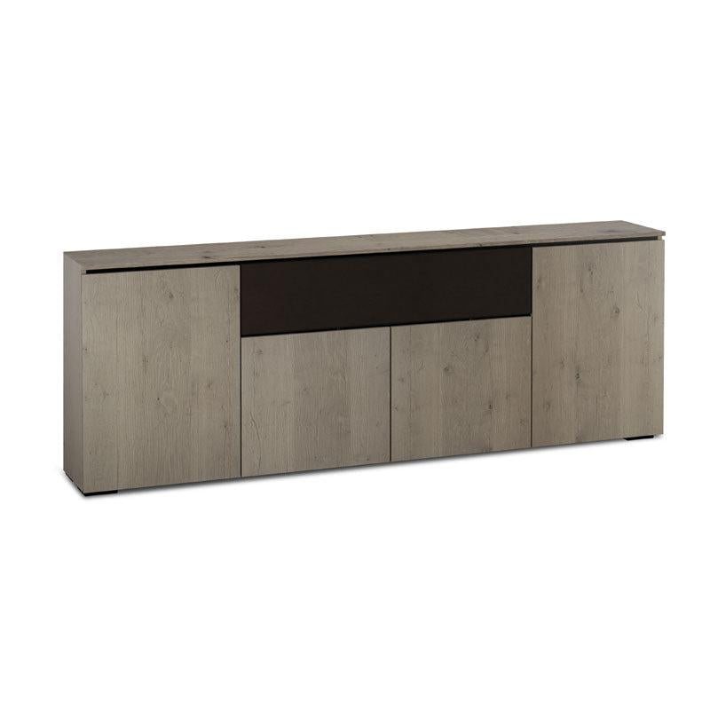 Salamander Lancaster 345 Low Profile AV Cabinet Barnboard Oak