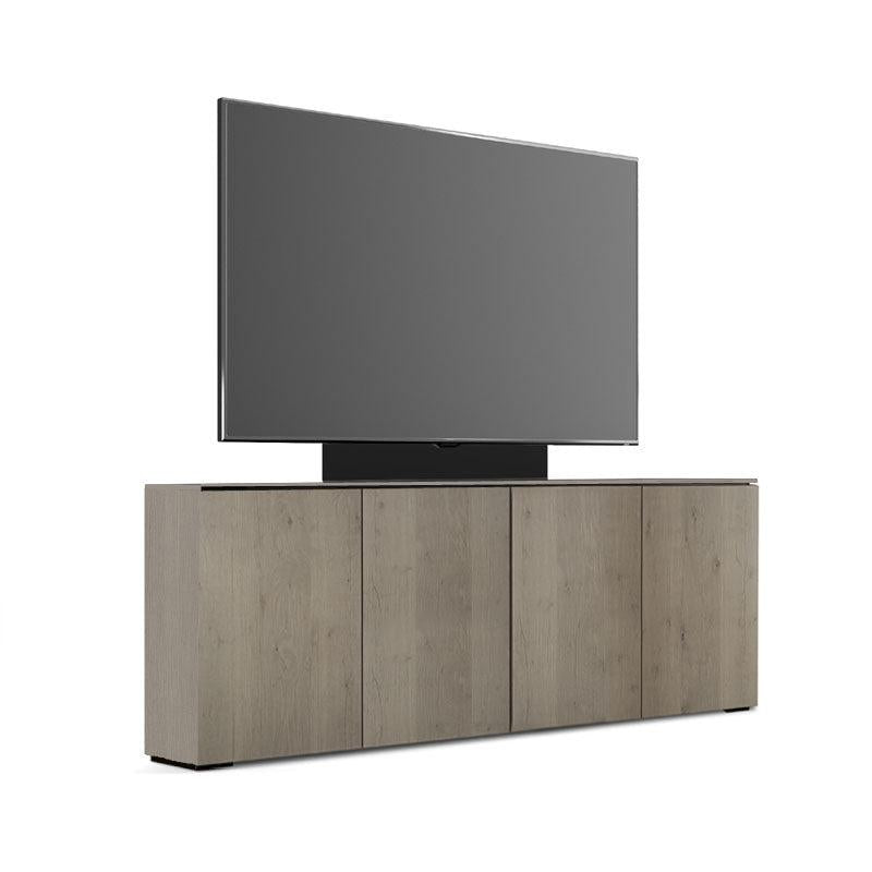 Salamander Lancaster 347 Low Profile TV Mount Console Barnboard Oak
