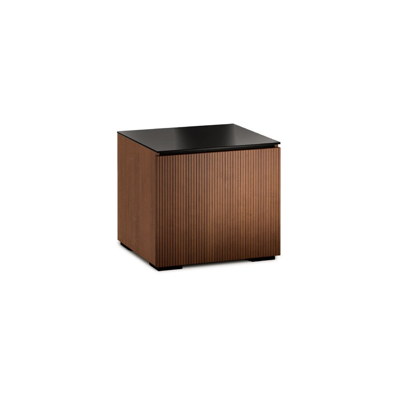 Salamander Manhattan 217 Sub Enclosure with Walnut Doors & Black Glass Top