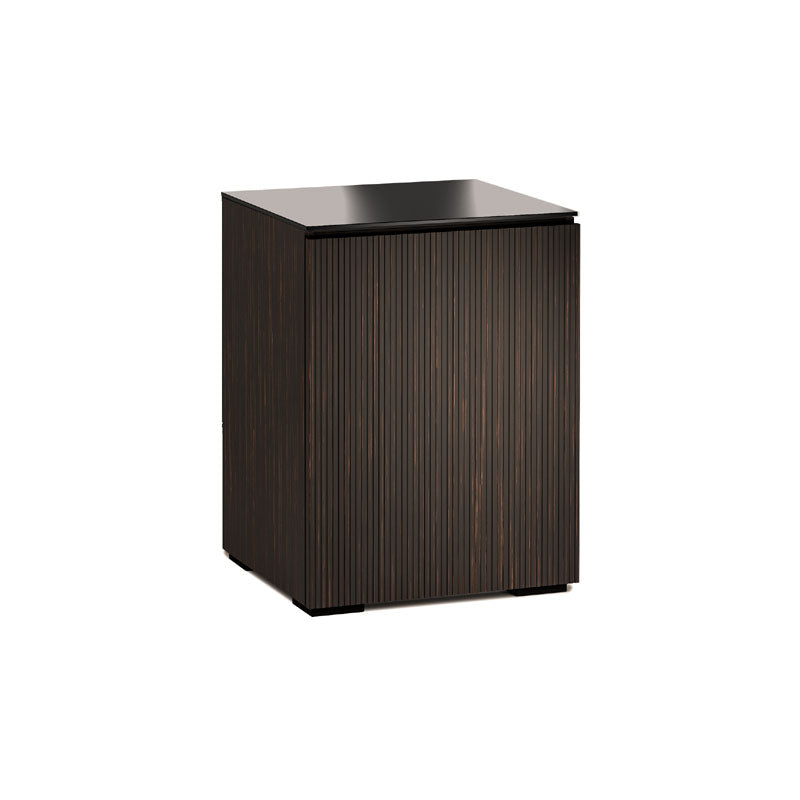 Salamander Manhattan 317 AV Cabinet Ebony Maro Doors Black Glass Top