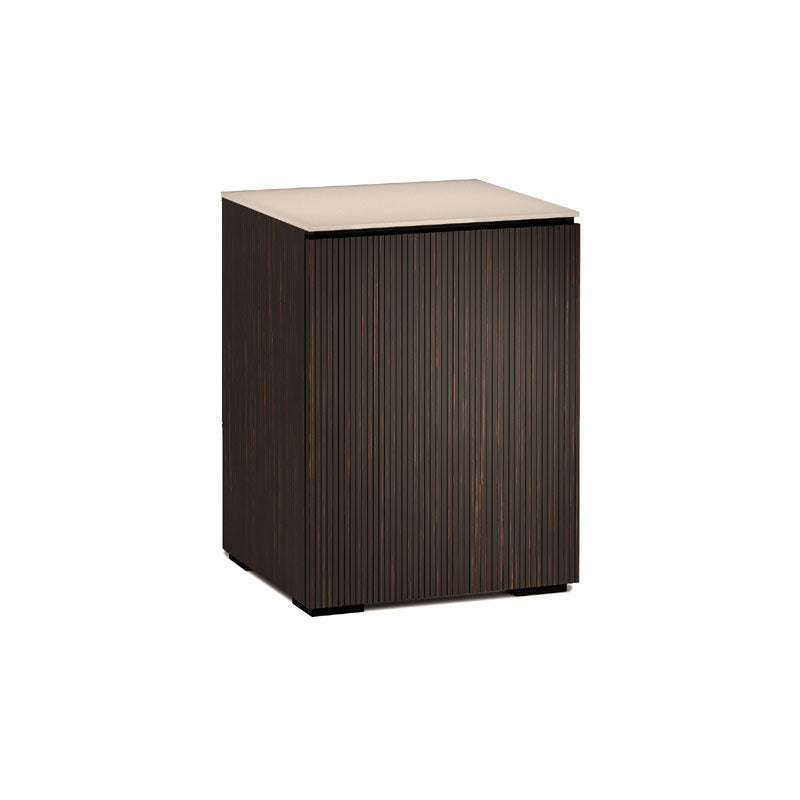Salamander Manhattan 317 Maro Ebony Doors & Matte Taupe Glass Top Module