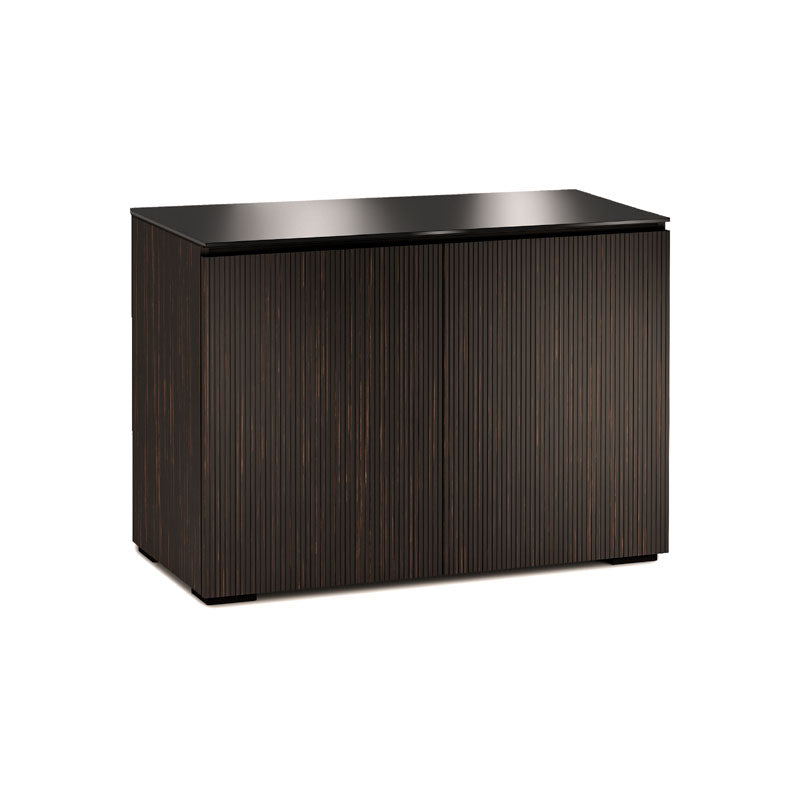 Salamander Manhattan 323 Maro Ebony Doors & Black Glass Top for Modern Interiors