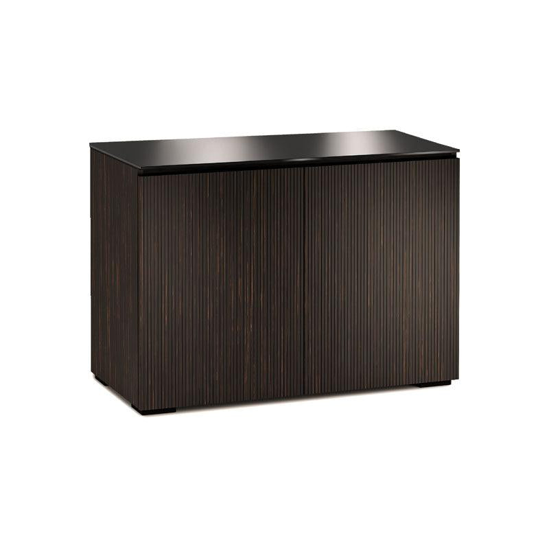 Salamander Manhattan 323 Maro Ebony Doors & Black Glass Top for Modern Interiors