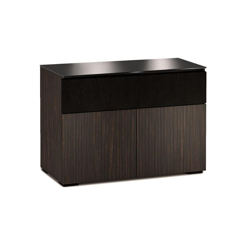 Salamander Manhattan 329 Maro Ebony Doors & Black Glass Top Cabinet Kit