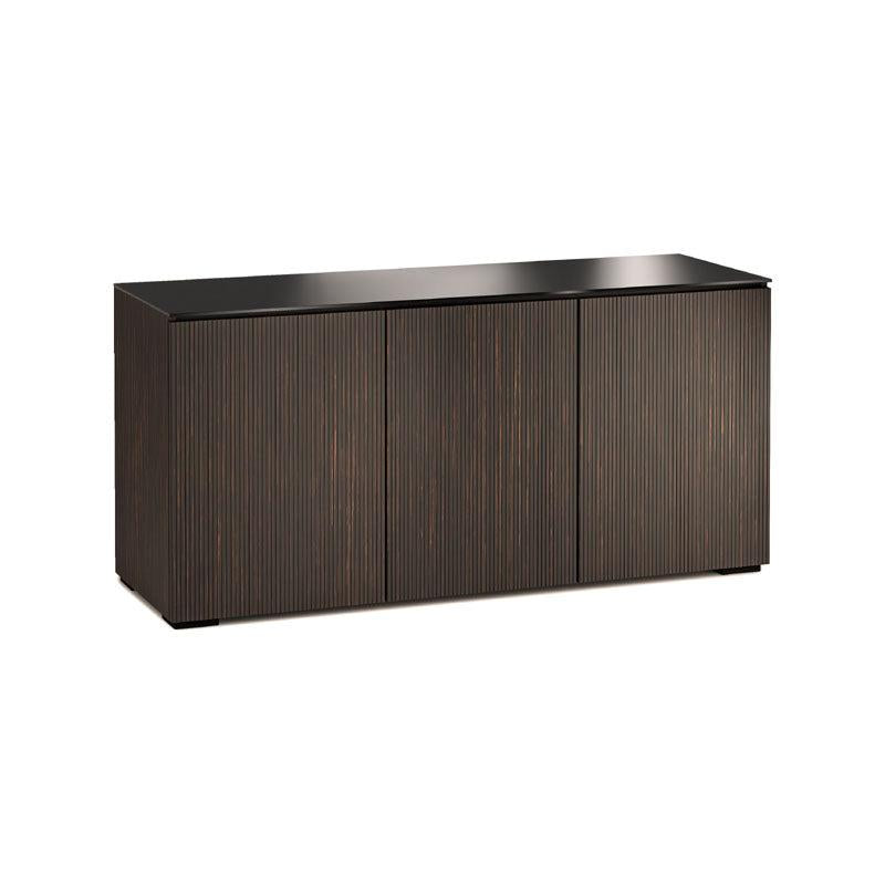 Salamander Manhattan 337 AV Cabinet Ebony Maro with Black Glass Top
