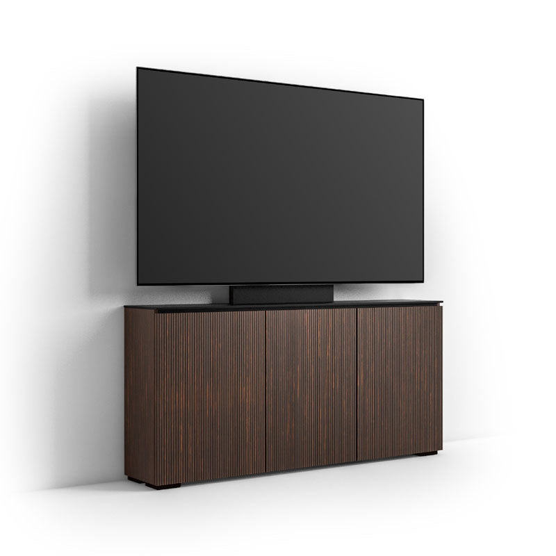 Salamander Manhattan 337 Low Profile TV Cabinet with Mount – Maro Ebony