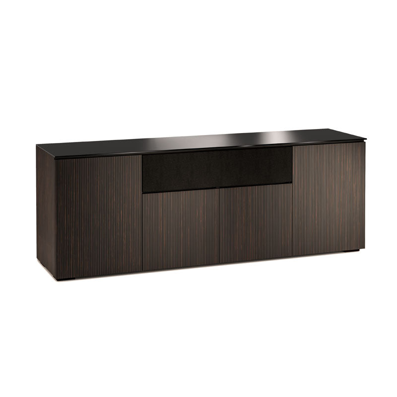 Salamander Manhattan 345 Storage Cabinet with Maro Ebony & Black Glass Top