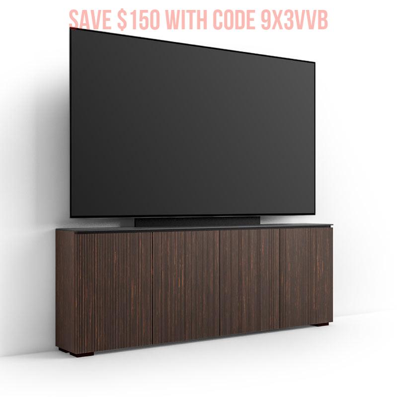 Salamander Manhattan 347 Low Profile TV Cabinet with Mount – Premium AV Storage