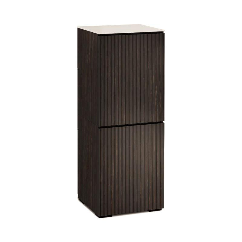 Salamander Manhattan 617 Maro Ebony Doors & Sides Shower Enclosure with Matte Taupe Glass Top