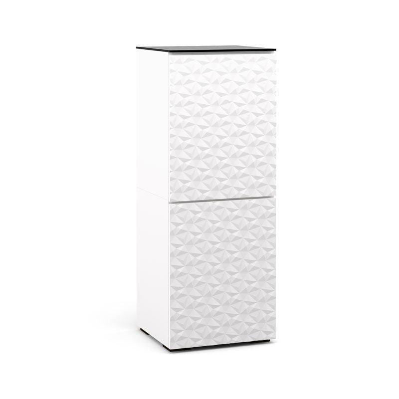 Salamander Milan 617 AV Cabinet White Black Glass – Premium Media Storage