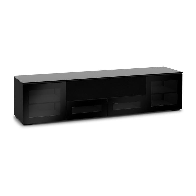 Salamander Oslo 245 Black Glass AV Cabinet for Large TVs