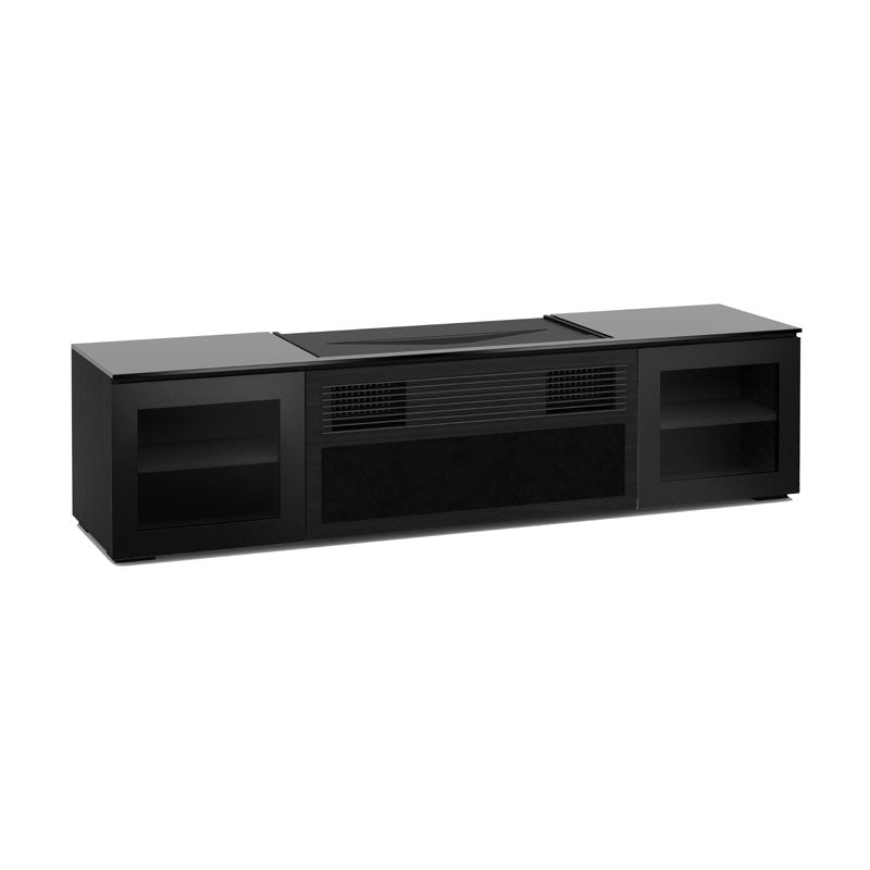 Salamander Oslo 245 Black Glass Cabinet for Sony UST Projector Integration