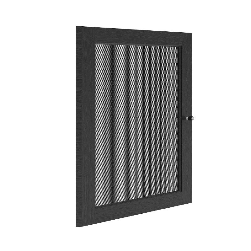 Salamander S30 Black Oak Door with Perforated Steel Insert – Modern Elegance