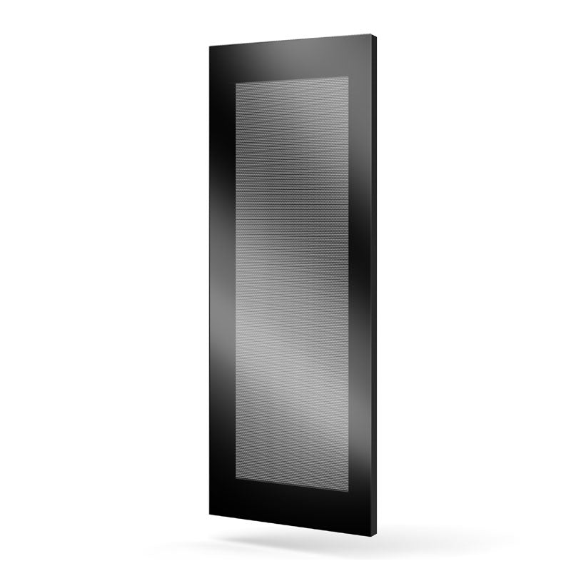 Salamander S40 Black Glass Door SD40/BG – IR-Friendly Media Cabinet Panel