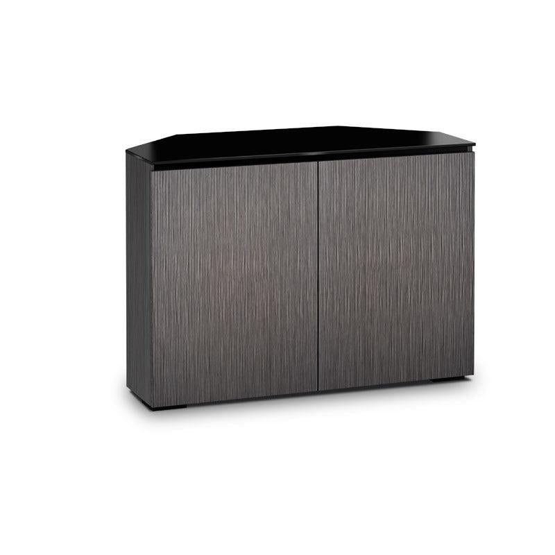 Salamander Seattle 323 Corner AV Cabinet Gray Oak – Durable, Ventilated Storage