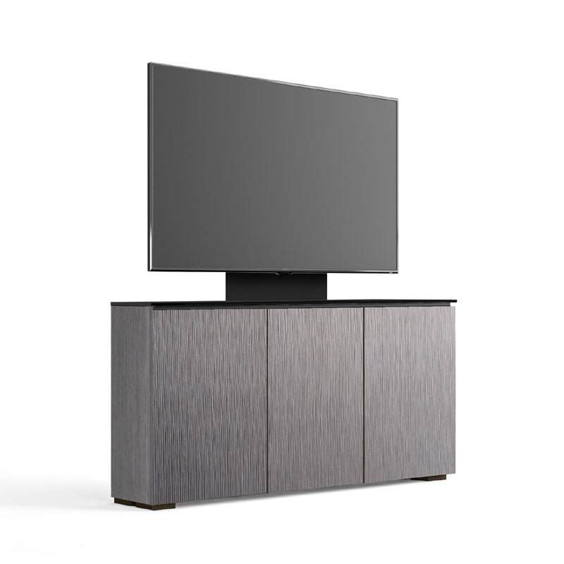 Salamander Seattle 337 Low Profile Media Console w/ TV Mount Gray Oak