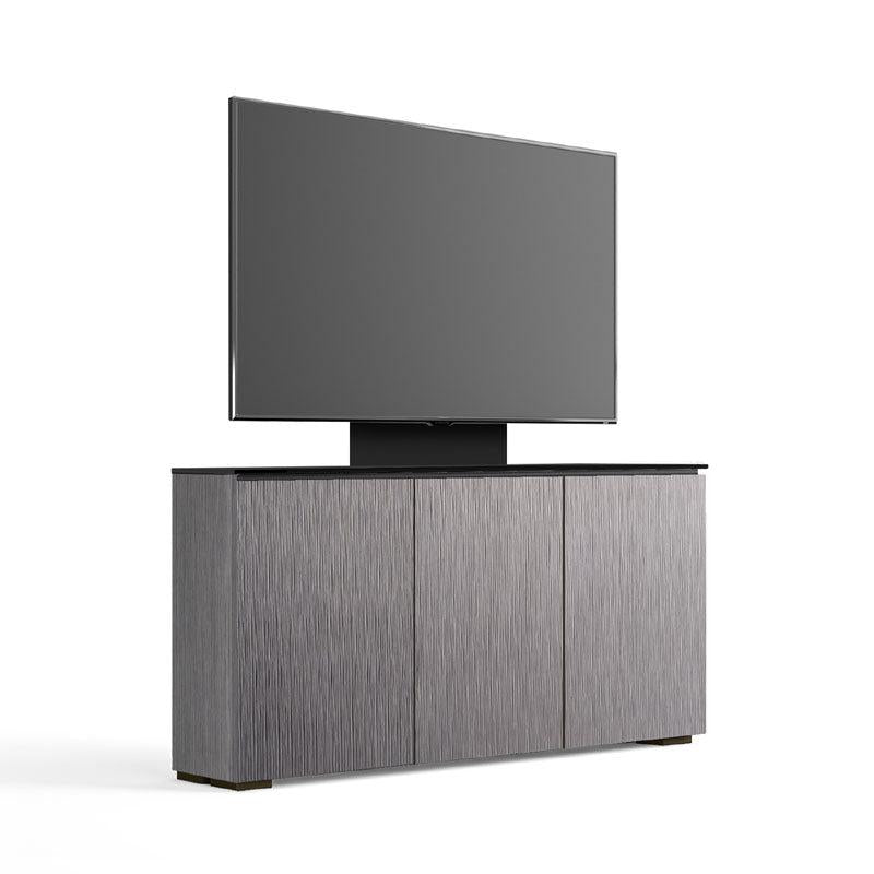 Salamander Seattle 337 Low Profile Media Console w/ TV Mount Gray Oak