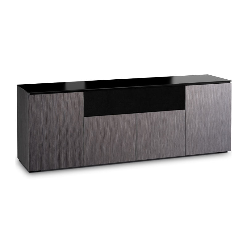 Salamander Seattle 345 Gray Oak AV Cabinet with Soft-Close Doors