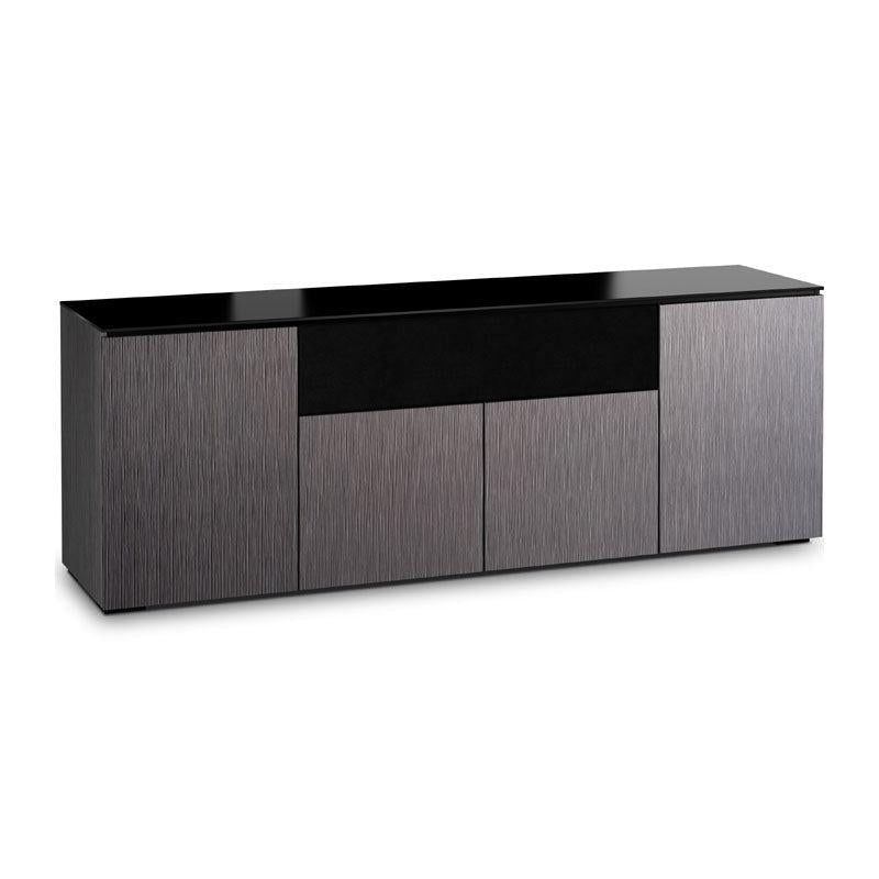 Salamander Seattle 345 Gray Oak AV Cabinet with Soft-Close Doors