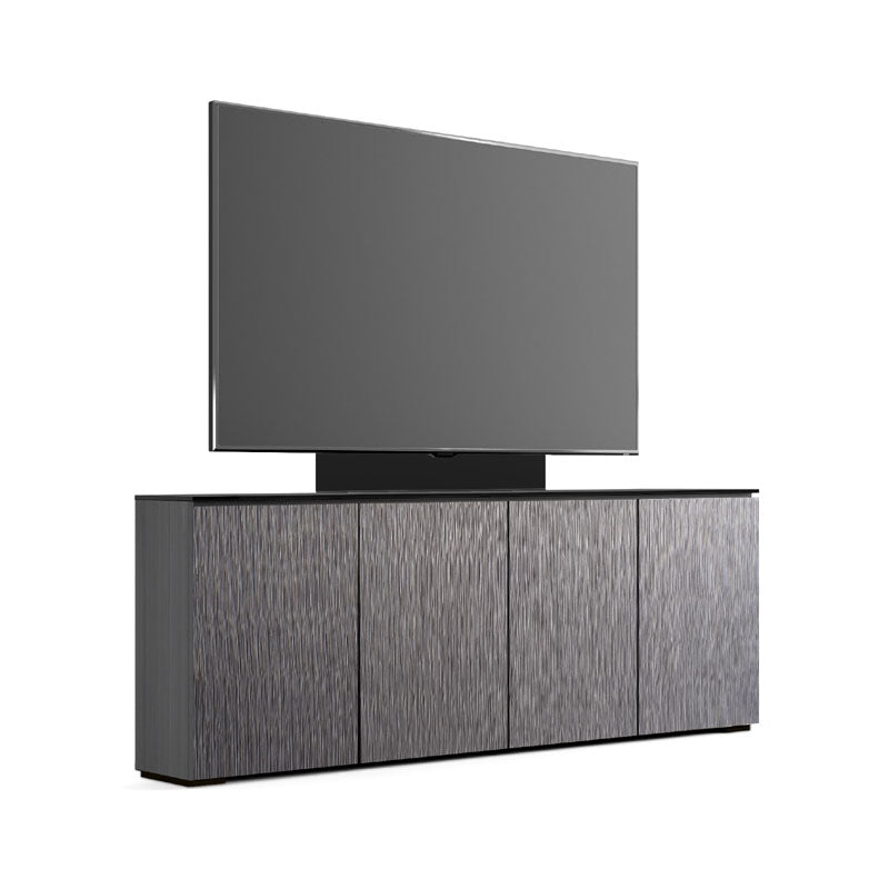 Salamander Seattle 347 Low Profile Media Console with TV Mount Gray Oak