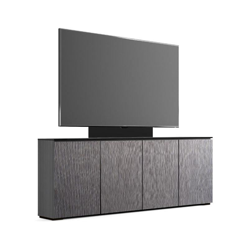 Salamander Seattle 347 Low Profile Media Console with TV Mount Gray Oak