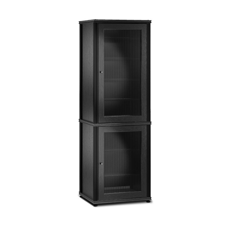 Salamander Synergy 703 Black Oak AV Cabinet for Home Theater