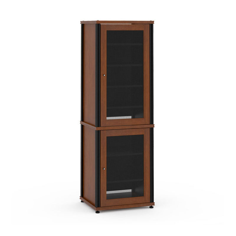 Salamander Synergy 703C/B Modular AV Rack – Cherry & Black Posts