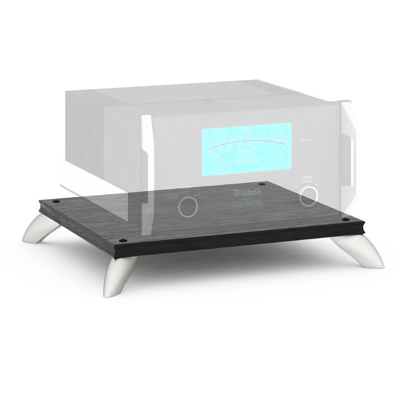 Salamander Synergy Amplifier Stand Black – Stable Audio Platform for Audiophiles