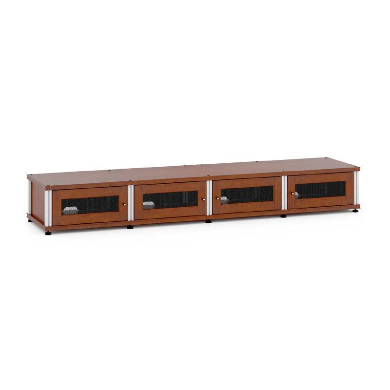 Salamander Synergy Model 147C/A Cherry with Aluminum Posts – Modular AV Furniture