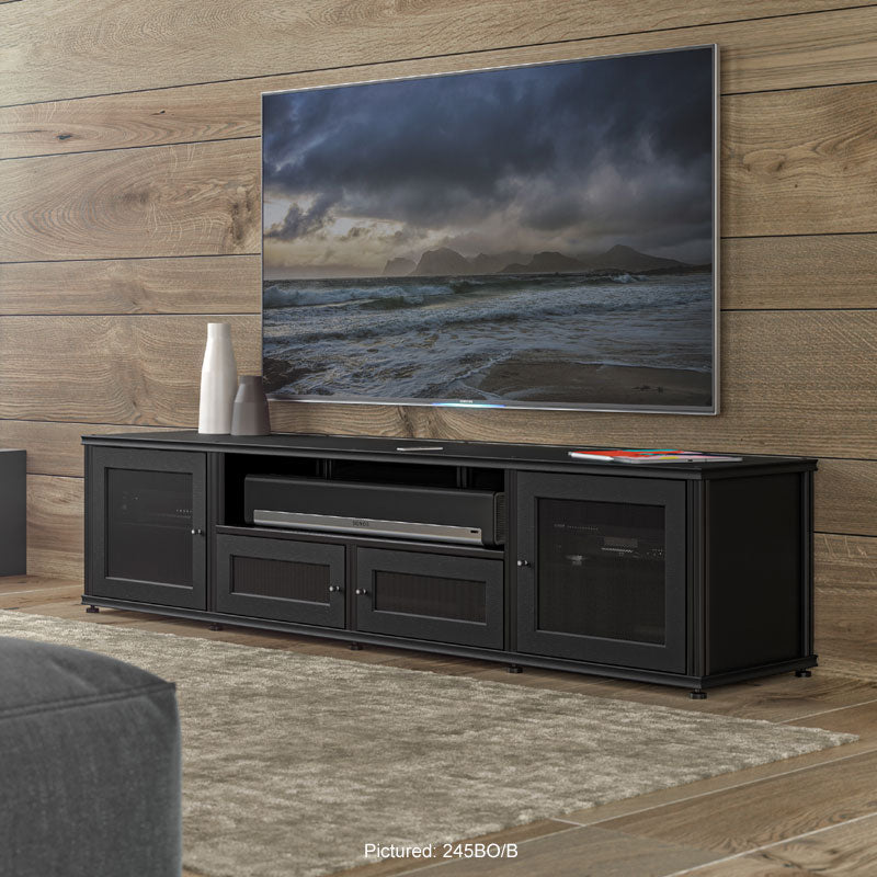 Salamander Synergy Model 245BO/A Quad AV Cabinet with Aluminum Posts