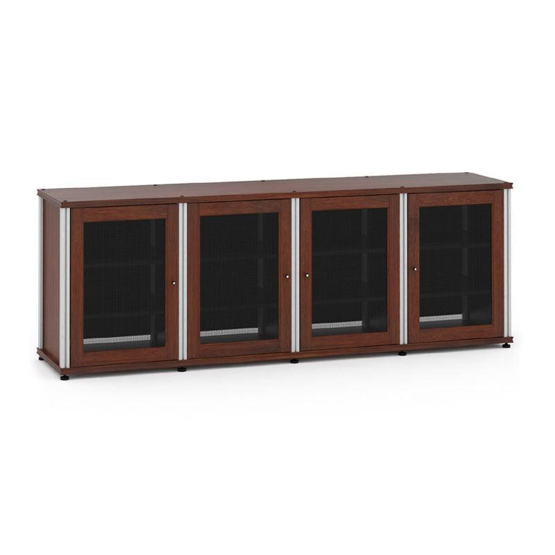 Salamander Synergy Model 347 Walnut with Aluminum Posts – Durable Modular Storage