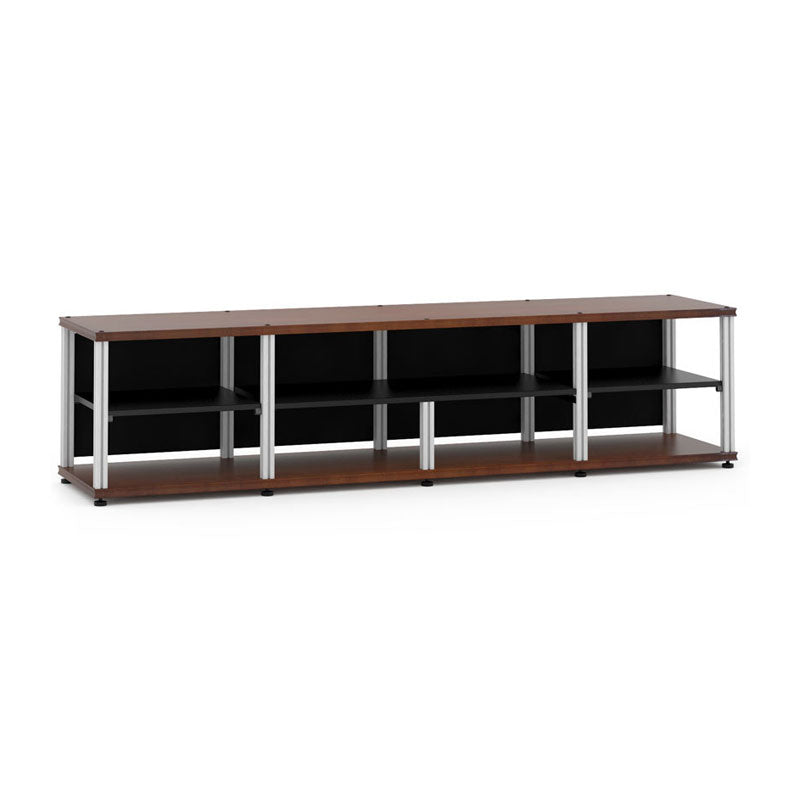 Salamander Synergy Quad 20 Open Center AV Cabinet with Cherry Finish