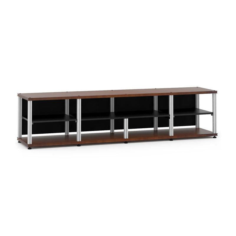 Salamander Synergy Quad 20 Open Center AV Cabinet with Cherry Finish