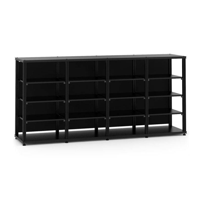 Salamander Synergy Quad 40 Modular Media Console Black Oak