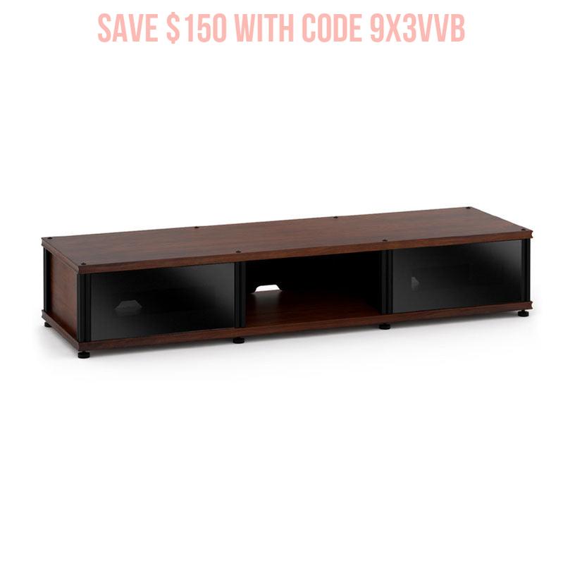 Salamander Synergy SB131W/BG/B Single Box Dark Walnut Storage Cabinet