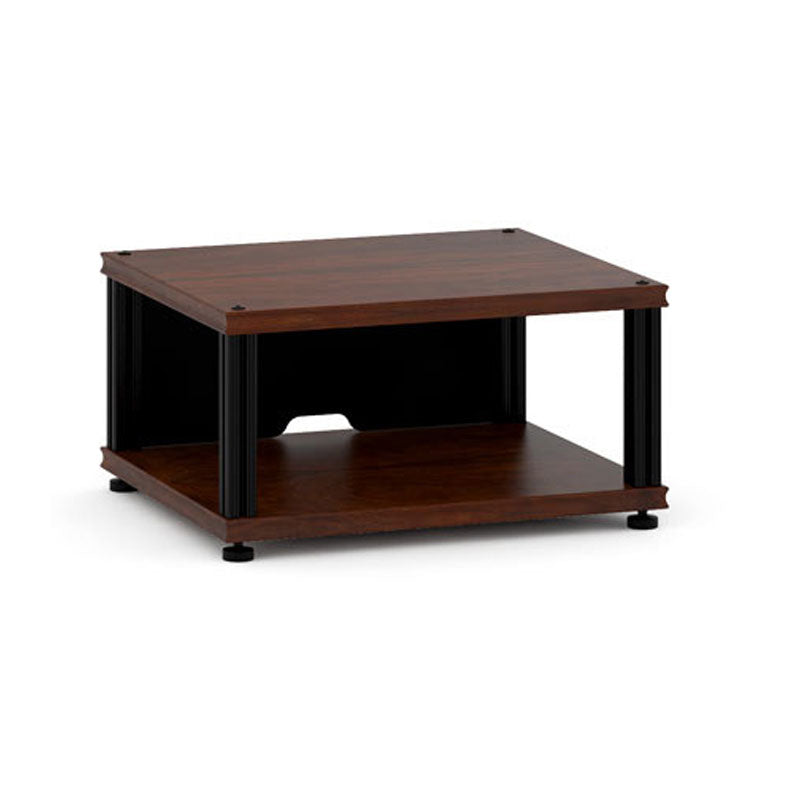 Salamander Synergy Single 10 Media Storage Dark Walnut Black Posts
