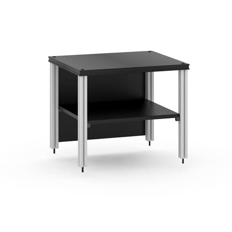 Salamander Synergy Single 20 Extension Black Oak with Aluminum Posts - Modular Storage Upgrade