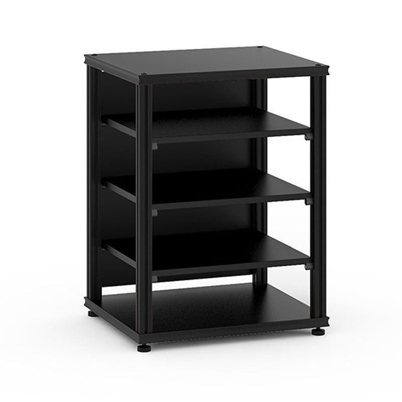 Salamander Synergy Single 30 AV Cabinet Black Oak – Stylish Home Theater Storage