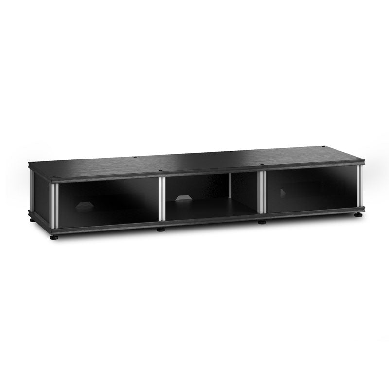 Salamander Synergy Single Box 131 Black Oak Drop-Down Door with Aluminum Posts