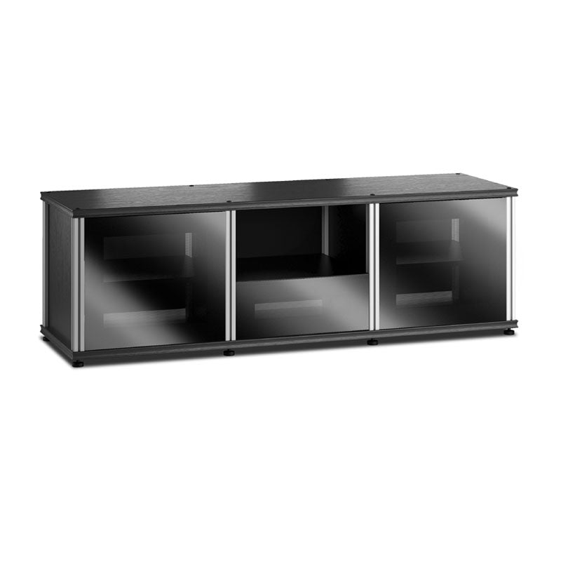 Salamander Synergy Single Box 233 Shower Enclosure – Black Oak & Glass