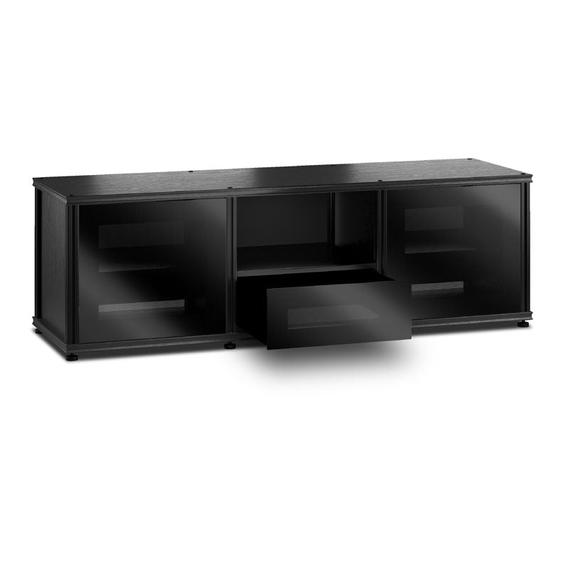 Salamander Synergy Single Box 236 Black Oak Glass Enclosure – Sleek Bathroom Solution