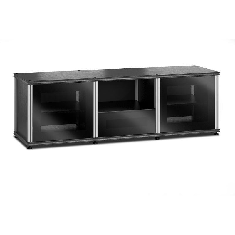 Salamander Synergy Single Box 236 Black Oak Glass Shower Enclosure