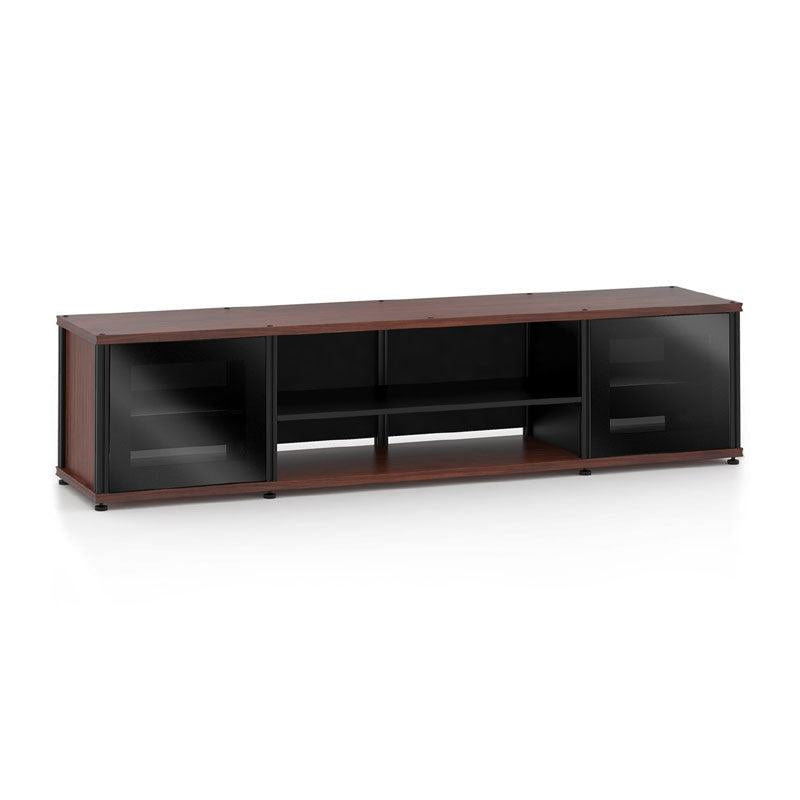 Salamander Synergy Single Box 248 Walnut AV Storage with Black Posts