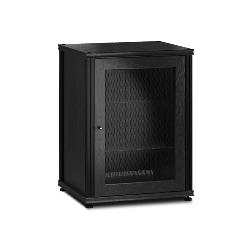 Salamander Synergy Single Box 303 Black Oak Storage with Black Posts