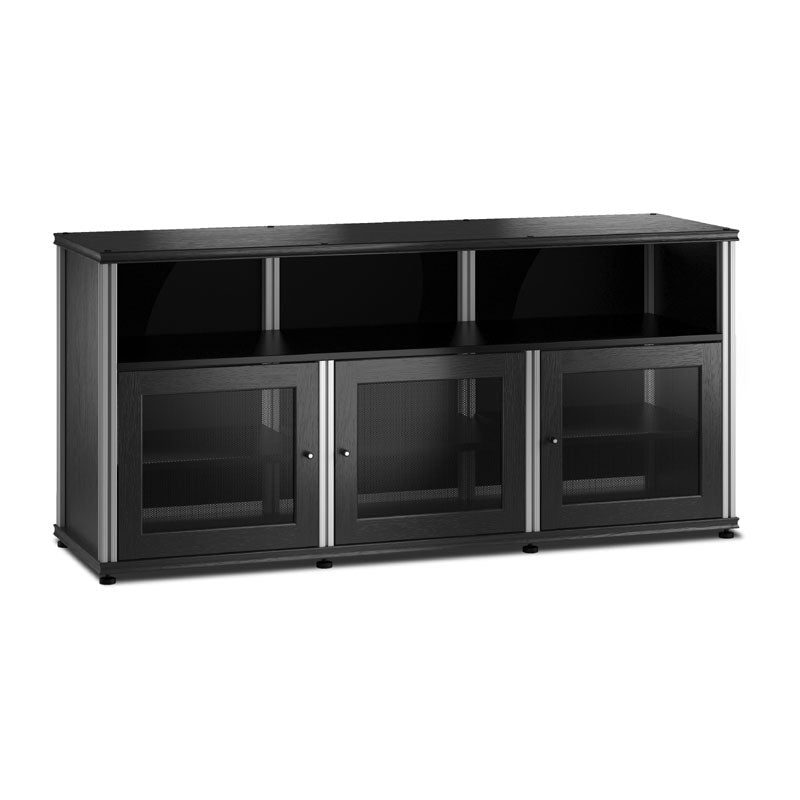 Salamander Synergy Single Box 339 Black Oak Aluminum Posts Modular Storage